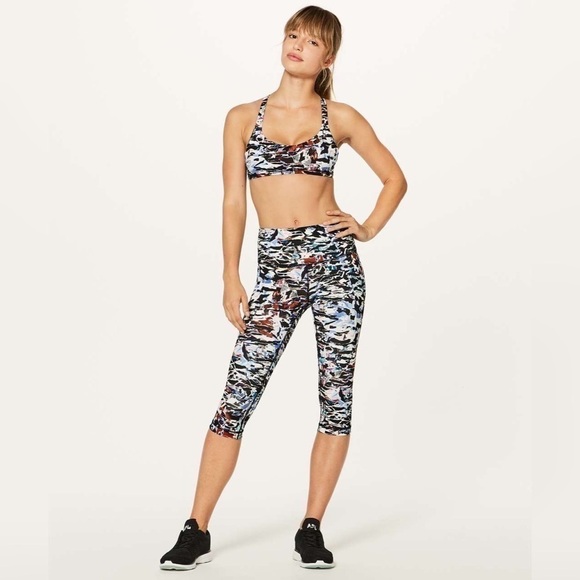 EUC Lululemon | Wunder Under Hi-Rise 1/2 Tight Full-On Luxtreme  Size 10 - Picture 3 of 8